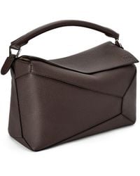 Loewe - Luxury Large Puzzle Bag In Grained Calfskin - Lyst