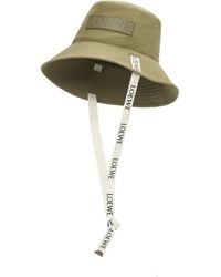 Loewe - Luxury Fisherman Hat In Canvas - Lyst