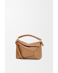 Loewe - Grained Calfskin Small Puzzle Handbag - Lyst