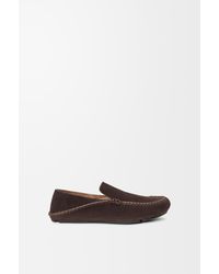 Loewe - Rambla Driving Loafer - Lyst