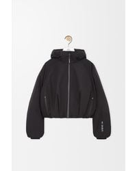 Loewe - Cropped Puffer Jacket - Lyst