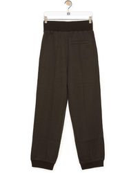 Loewe - Sweatpants In Wool And Cashmere - Lyst