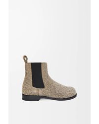 Loewe - Campo Chelsea Boot In Brushed Suede - Lyst