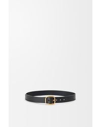 Loewe - Rounded Soft Belt In Classic Calfskin - Lyst