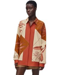 Loewe - Luxury Shirt In Cotton And Silk - Lyst