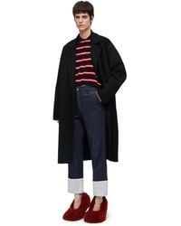 Loewe - Wool-cashmere Coat - Lyst