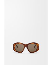 Loewe - Beveled Pentagon Sunglasses For - Lyst