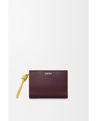 Loewe - Knot Compact Wallet - Lyst