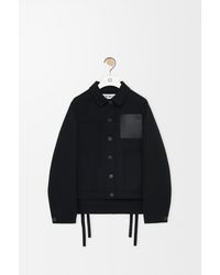 Loewe - Wool-Cashmere Workwear Jacket - Lyst