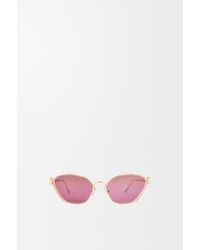 Loewe - Anagram Cat-Eye Sunglasses - Lyst