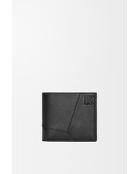 Loewe - Luxury Puzzle Bifold Wallet In Classic Calfskin - Lyst