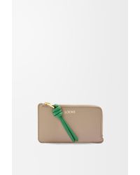 Loewe - Knot Coin Cardholder In Shiny Nappa Calfskin - Lyst