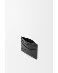 Loewe - Puzzle Edge Brand-debossed Leather Card Holder - Lyst