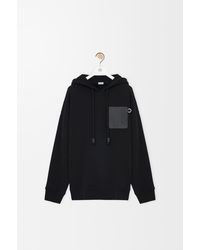Loewe - Luxury Relaxed Fit Hoodie In Cotton - Lyst