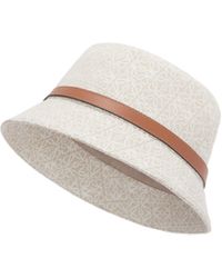 Loewe - Anagram-motif Bucket Hat - Lyst