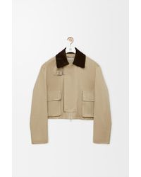 Loewe - Short Parka - Lyst