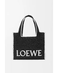 Loewe - Largefont Tote - Lyst