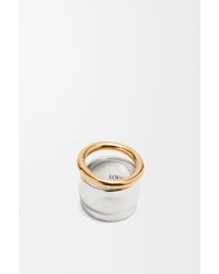 Loewe - Anillo Nappa Knot En Plata De Ley Mujer - Lyst