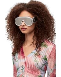 Loewe - Luxury Wave Mask Sunglasses - Lyst