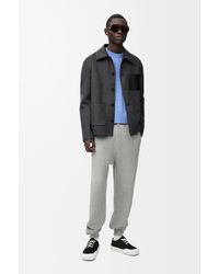 Loewe - Workwear Jacket In Wool And Cashmere - Lyst