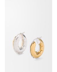 Loewe - Blown Inflated Hoop Earrings - Lyst