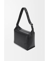Loewe - Leather Cubi Cross-Body Bag - Lyst
