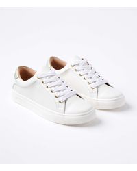 LOFT Lace Up Trainers - White