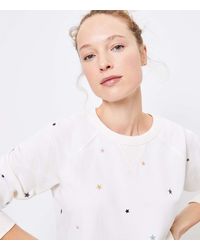 lou and grey star sweatshirt