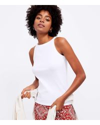 loft sleeveless tops