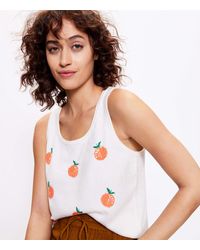 Lou and grey orange sweater tank Clearance
