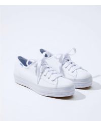 keds triple kick leather glossy