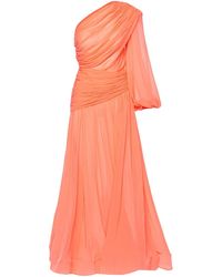 Bronx and Banco Hanna One-shoulder Gown in Pink | Lyst UK