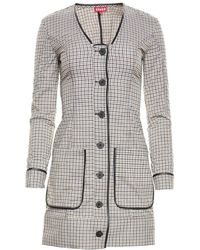 STAUD Synthetic Fairham Dress in Gray 