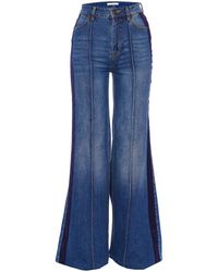 Zimmermann Rhythmic Super Flare Denim Jeans - Blue