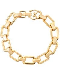 Amadeus Daphne Gold Chain Bracelet - Metallic