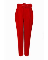 AGGI Tracey True Red Trousers