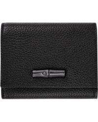 Longchamp - Brieftasche im Kompaktformat Roseau Essential - Lyst