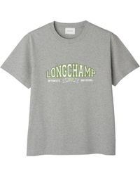 Longchamp - T-shirt - Lyst