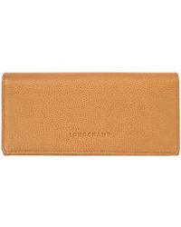 Longchamp - Continental Wallet Le Foulonné - Lyst