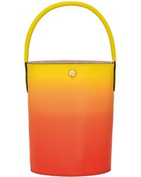 Longchamp Bolso saco Épure - Amarillo
