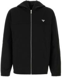 Prada - Stretch T-Shirt Reversible Sweatshirt - Lyst