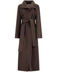 KHAITE - Romare Wool Coat - Lyst