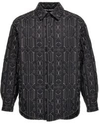 Palm Angels - All Monogram Quilted Dover Jacket - Lyst