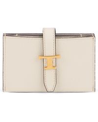 Tod's - Tod's Calfskin Wallet - Lyst