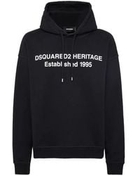 DSquared² - Relax Fit Hoodie - Lyst
