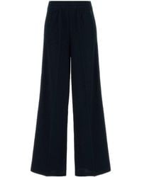 Gucci - Wide Leg Cotton Pants - Lyst