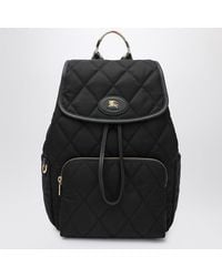 Burberry - Mini Fabric Backpack - Lyst