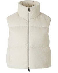 Herno - Velvet Sleeveless Down Jacket - Lyst