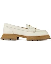 Moncler - Bell Logo Loafers - Lyst