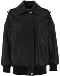 McQueen - Leather Jacket - Lyst